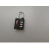 China Grey Safe Skies TSA Luggage Locks / 3 Dial Go Travel Combination Lock wholesale