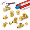 China High Temperature PEX B Pipe Fittings Crimp Fitting Push In Fitting ISO9001 wholesale
