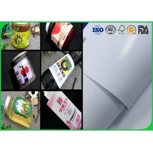 China 914mm Coated Couche Paper 80gsm 90gsm Size Custom Adhesive Label For Stickers supplier