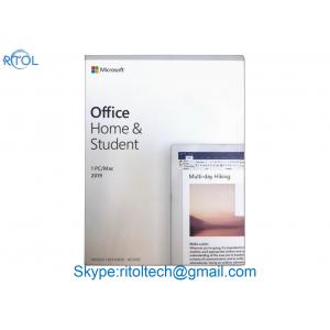 4 GB RAM Microsoft Office Professional 2019 Software / MS Office 2019 Professional Key Code