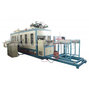 Three Phase 380V 50Hz Fast Food Box Machine / Food Container Production Line