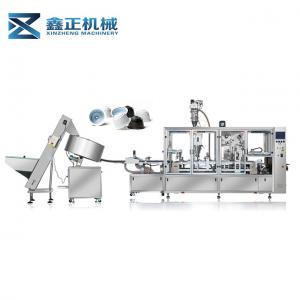 China Industrial Four Lanes Coffee Capsule Packing Machine Europe Standard supplier