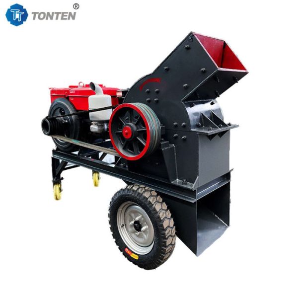 Diesel Hammer Crusher Machine Stone Tile Plaster Crusher Machine