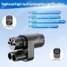 China Olink Manufacturer Evse Fast Charging Connector Electric Vehicle Charging Adapter TPC CCS2 to Type2 Adapter wholesale