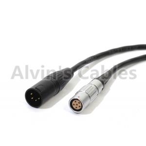 China 2B 6 Pin Female to XLR 4 pin Male Extension Power Cable For Red One supplier
