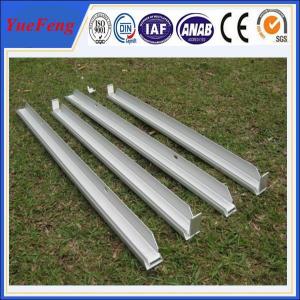 China perfil de aluminio industrial modificado para requisitos particulares, perfil de aluminio del bastidor del panel solar, OEM supplier