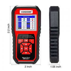 KONNWEI KW850 Car Diagnostic Scanner Supports One Click Quick Scan For All 12V Vehicle