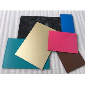 China Spectra Blue Aluminium Interior Wall Panels Anti - Dust With High Impact Resistance supplier