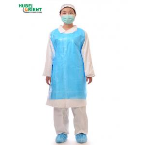 Disposable Safety Non Stimulating PE kitchen apron Without Sleeves