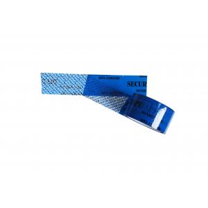China Blue VOID Stock Tamper Proof Security Seal Tape For Carton Sealing supplier