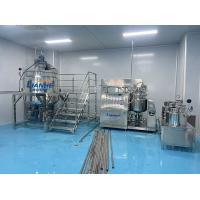 China Cosmetics Production Line Shampoo Homogeneous Mixer Paste Cream Emulsifying Machine on sale