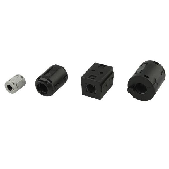 6mm Snap-On Ferrite Core EMI Filter for Car Cables with V18031 Model No Tools Installation and Signal Clarity Improvement