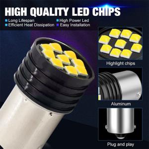 1157 BAY15D LED P21/5W 1156 BA15S P21W LED Bulbs 9 SMD 3030 R5W R10W Car Reverse Light Brake Tail Lamp