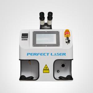 China Gold / Silver Jewelry Laser Spot Welding Machine 100 Watts Desktop High Speed supplier