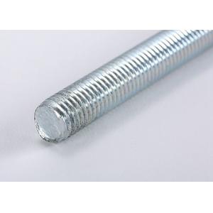 China High Tensile Zinc Plated Steel  Threaded Rods And Studs , Long Fully Threaded Rod 1m-3m supplier