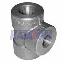 China ASTM A182 F304 ASME B16.11 High Pressure Stainless Steel Forged Threaded (THD) Straight Tee on sale