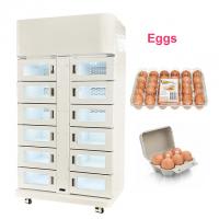 China Touch Screen Farm Atm Business Self Smart Packed Egg Refrigerated Vending Locker on sale