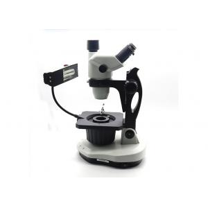 China Laboratory Desktop 10X-67.5X Gem Stereo Microscope with Polariscope system wholesale