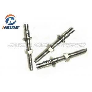 China Round Head Customized A2 A4 Concrete Fixing Stainless Steel Through Bolts supplier