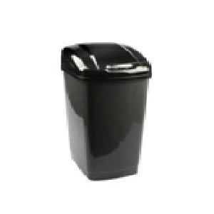 China Black Plastic Kitchen Rubbish Bins supplier