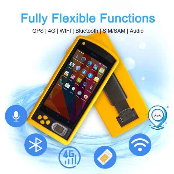4G Mobile Access Control Customized 5 inch  Android 7 Fingerprint Tablet Access Control Devices 15+Y ear Experience FP05