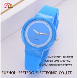 China wholesale children watches colorful silicone watch gift watch for promotion fashion watches  custom logo/color supplier