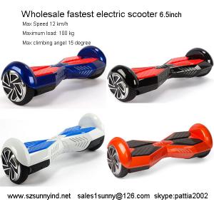 Smart 2 Wheel Self Balancing Electri SMART SCOOTER CE ROHS 6.5inch bluetooth Marquee