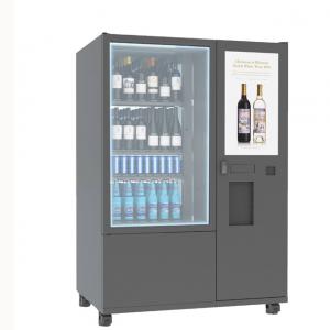 China Elevator Beer Alcohol CRS Wine Vending Machine With Age Verification For Adult supplier