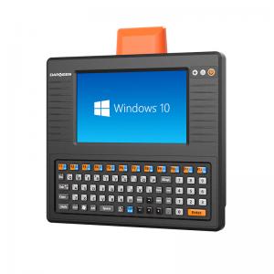 8" J1900 Win7/10 Vehicle Mount Computer Integrated QWERTY Keyboard