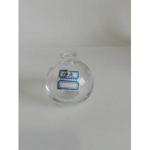 Clear Small Glass Perfume Bottles / Oval Perfume Atomizer Bottles 30ml