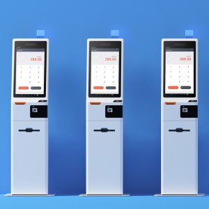 China 24 Inch Touch Screen Ordering Kiosk For Efficient Queue Management In Retail wholesale