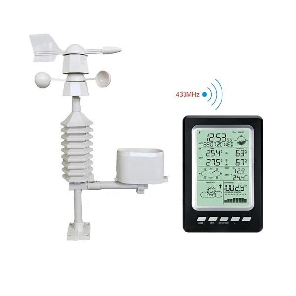Mini All-In-One Weather Station For Accurate Forecasting Of Temperature And Humidity