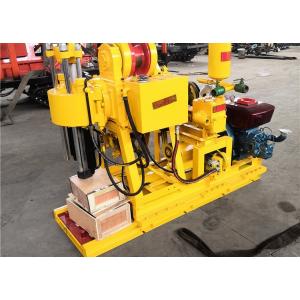 Fast Speed Geological Investigation Rig 100mm Drilling Hole Diameter Diesel Engine Powered