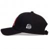 ACE brand High Quality Custom Logo 3D Embroidered Baseball Cap Hat with metal