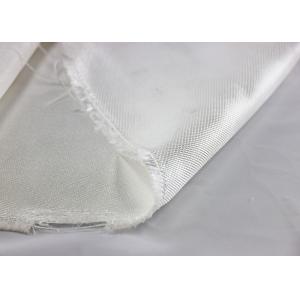 China Insulation Silica Glass Fiber , 0.2mm Thickness Glass Fiber Cloth For Heat Protection supplier