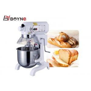 Commercial Hotel Restaurant High Speed Kitchen Food Mixer With Barrel Hook Dough Arm