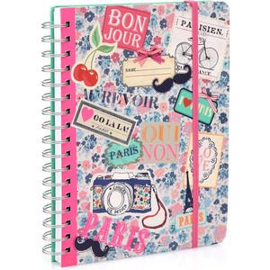 China Factory produce Kraft spiral notebook,Hard Cover Paper Notebook for school supplier