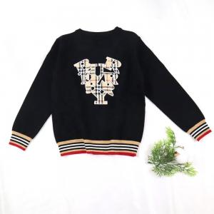 China Spring Autumn Baby Embroidery Sweater Children Clothing Tops 1-7 Year Boys Girls Knitted Pullover Toddler Sweater Kids Sweater supplier