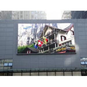 China DIP P10/P16 Outdoor Advertising Led Screens RGB Full Color High Brightness supplier