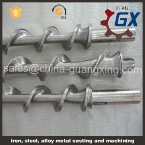 China Bimetallic single screw barrel for PVC cable extruder supplier