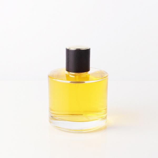 50ml 100ml Cylindrical Transparent Glass Perfume Spray Bottle Cosmetics Sub