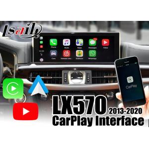 China Carplay/ Android Auto Interface for Lexus LX570 2013-2020 support youtube , remote control by OEM mouse controller wholesale