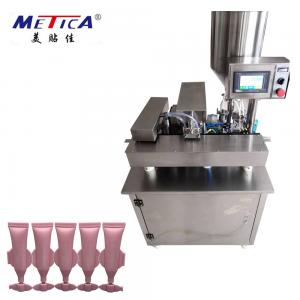 China 10ml Small Soft Cream Tube Filling Machine With Ultrasonic Sealing System supplier