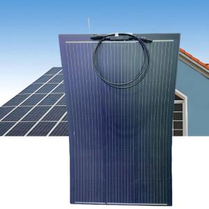 China Lightweight ETFE Mono Solar Panel Flexible High Efficiency 100W For RV Boat Distributors and OEM Orders wholesale