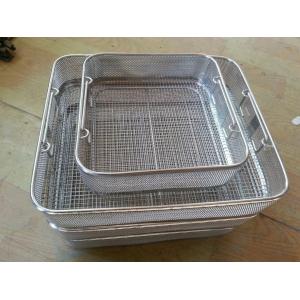 China medical instrument cleaning、stainless steel wire basket、wire mesh basket supplier