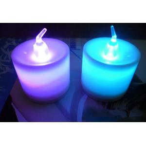 China variety of colors changing LED tea light candle with remote control supplier