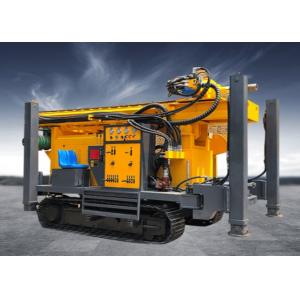 China 92kw Yuchai Diesel Engine Pneumatic Drilling Rig For Deep Water Borehole 350 Meters supplier