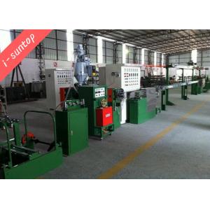 China Non Halogen 12mm Plastic Wire Making Machine PVC Cable Extrusion Line supplier