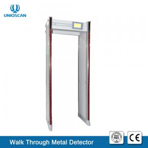 China UZ800 33 Zones Security Walk Through Archway Metal Detector Door OEM Support Both Side LED Indicator supplier