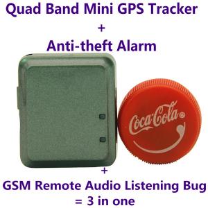China V8 Mini GPS Tracker+Anti-theft Alarm+Spy GSM Remote Audio Transmitter Listening Bug W/ Website/APP/SMS Tracking supplier